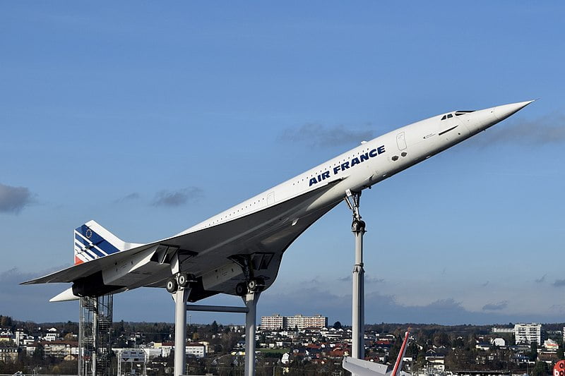 Air France Concorde 'F-BVFB' at display in Technik Museum Sinsheim