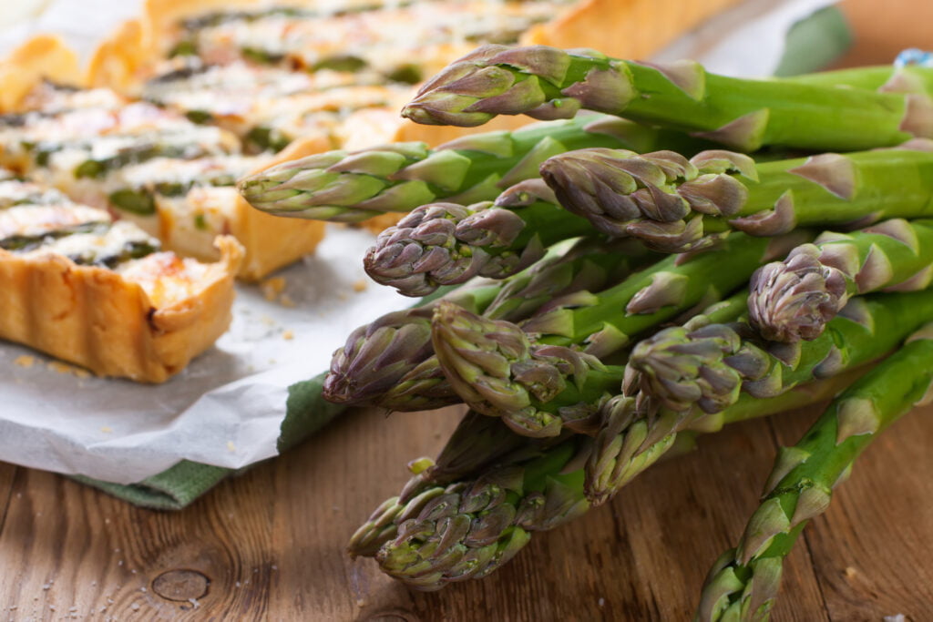 Asparagus for home made asparagus savory tart