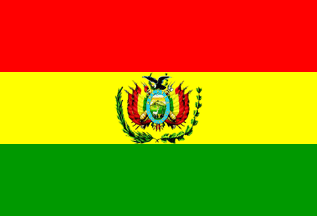 Bolivian Military Flag