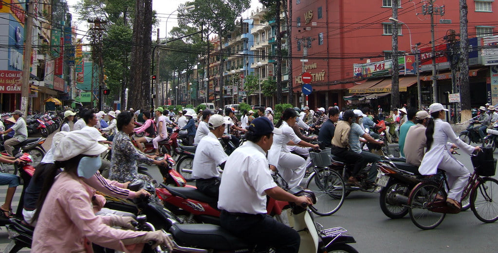 Ho Chi Minh City Street Traffic