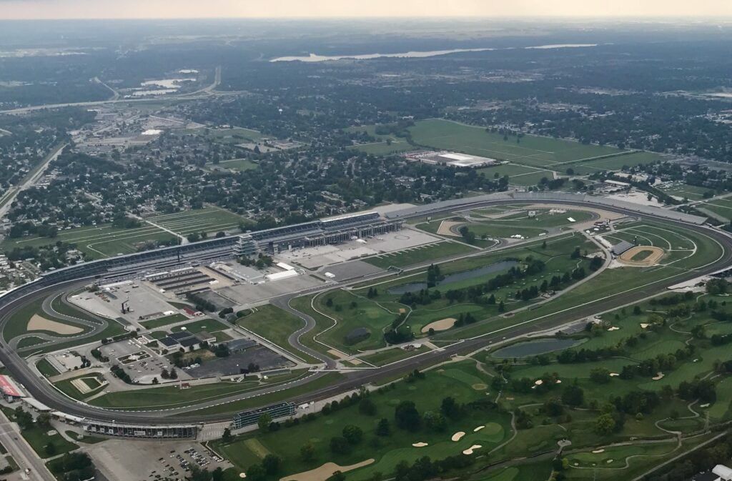 Indianapolis Motor Speedway Aerial August 2018