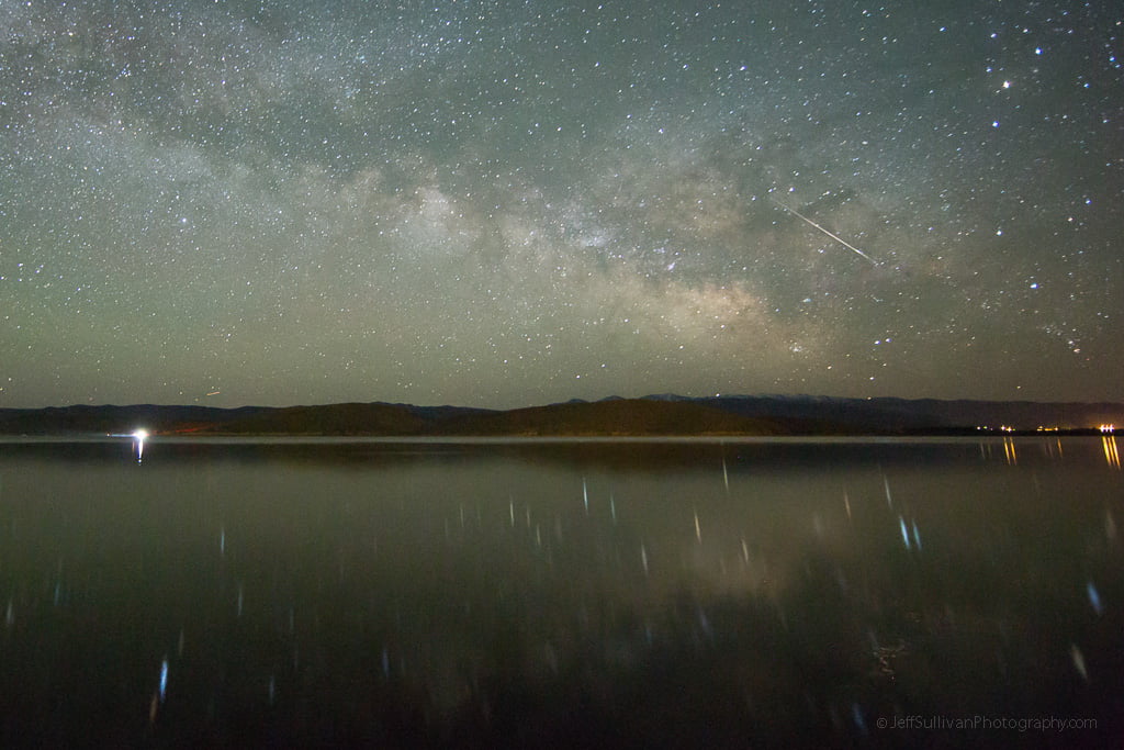 Milky Way Reflecting, and Eta Aquariid Meteor?