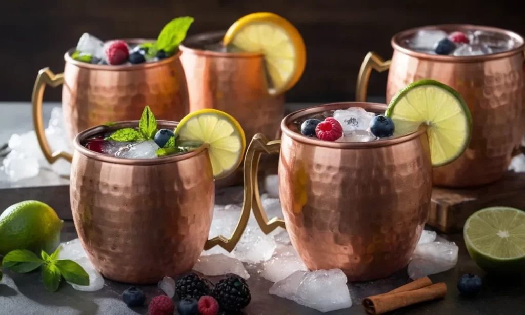 moscow mule cocktail variants
