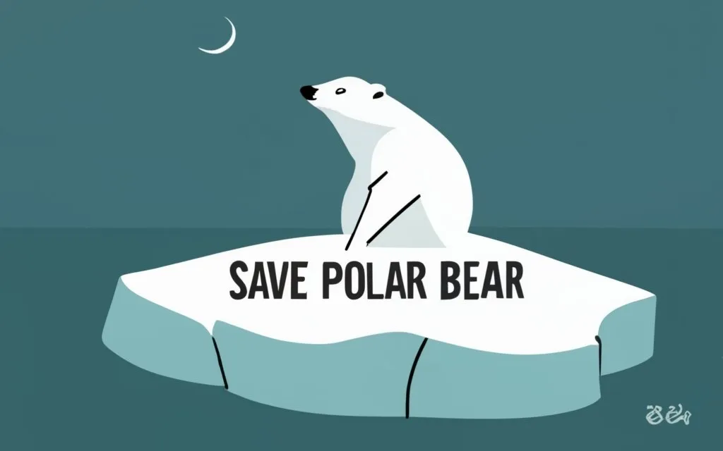 save polar bear