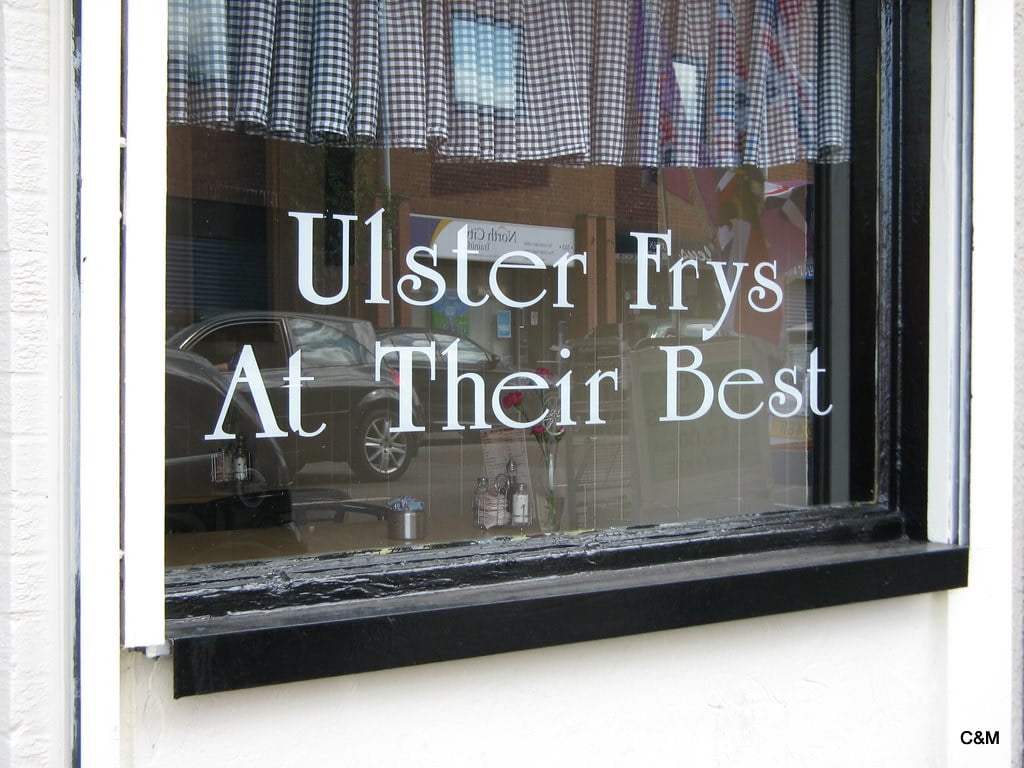 Ulster Fry on the Shankill