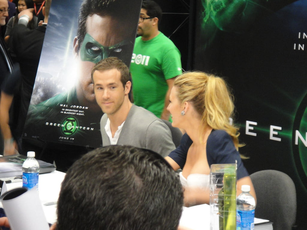 WonderCon 2011 - Ryan Reynolds and Blake Lively from the Green Lantern movie